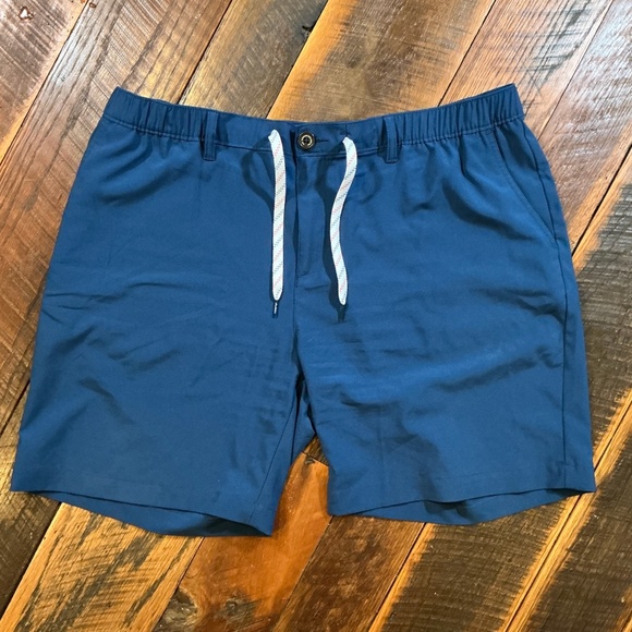 Chubbies Everywear Stretch Shorts 8” Inseam Navy Blue Men’s Size XXL - Picture 3 of 9